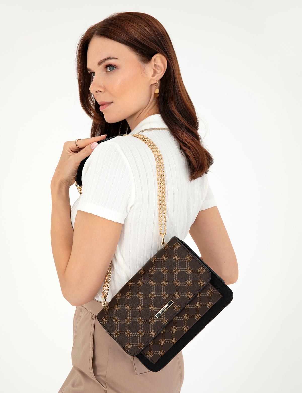 Kahverengi Omuz Çantası - 50288593001