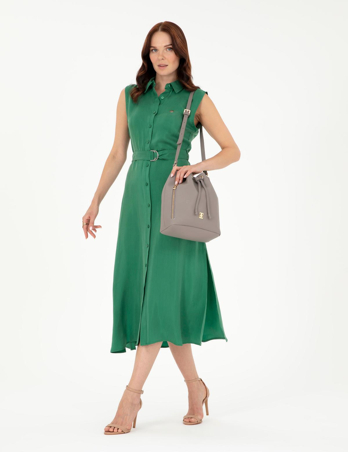 Vizon Büzgülü Çantası