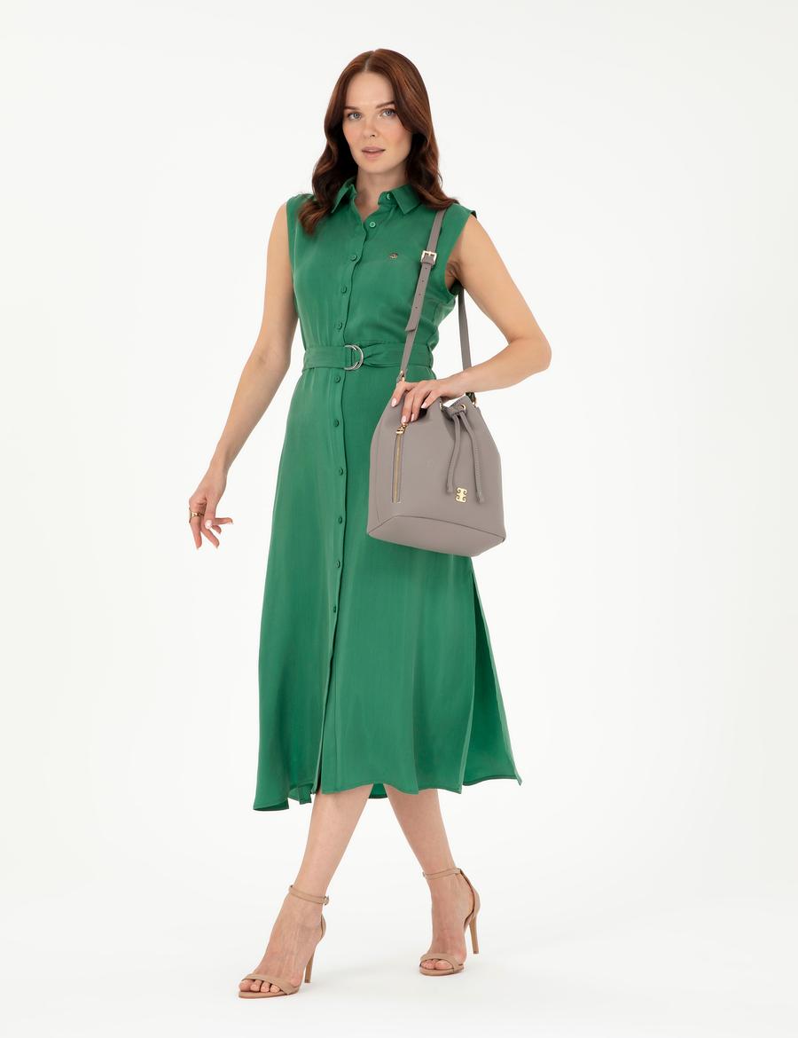 Vizon Büzgülü Çantası