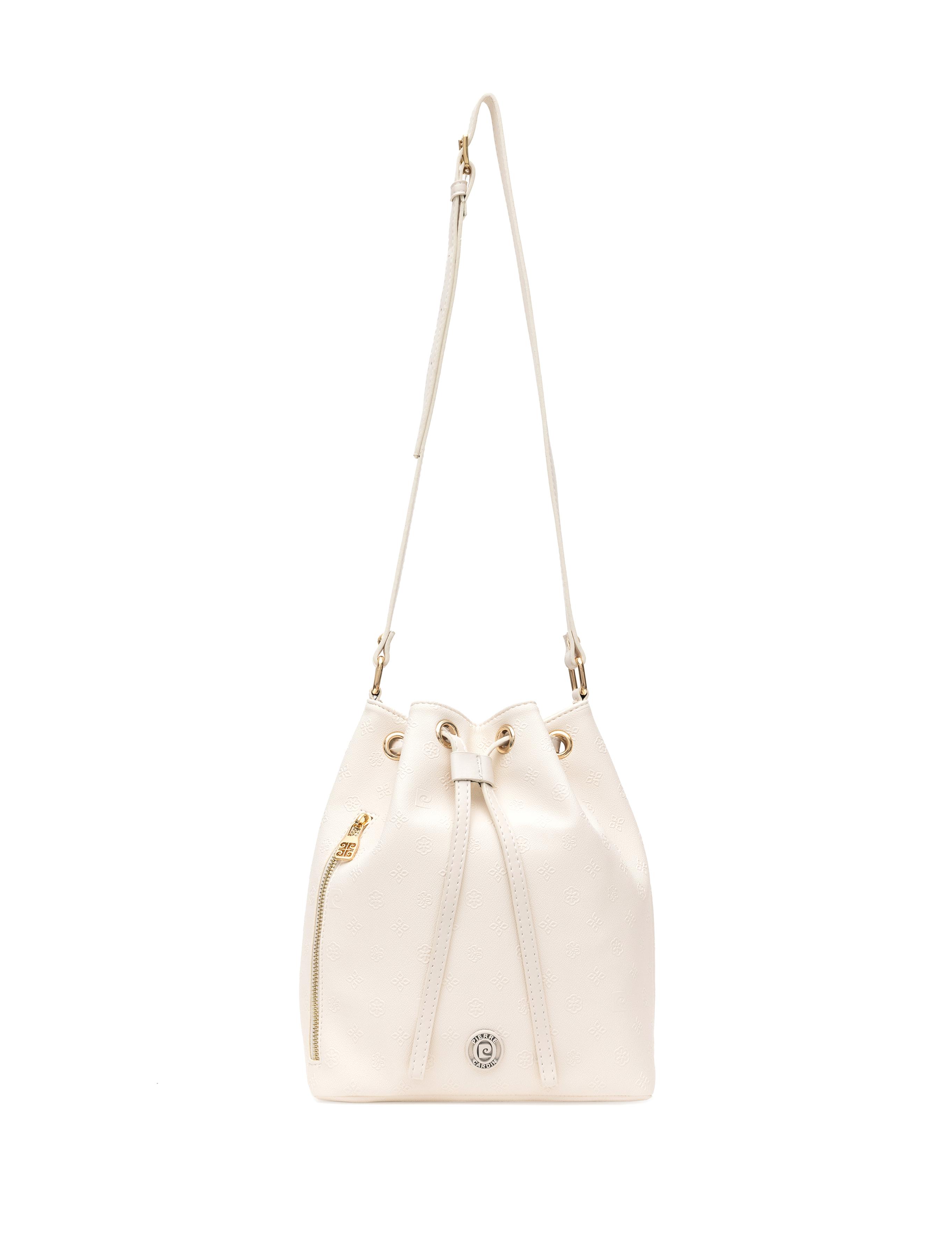 Ekru Büzgülü Çanta