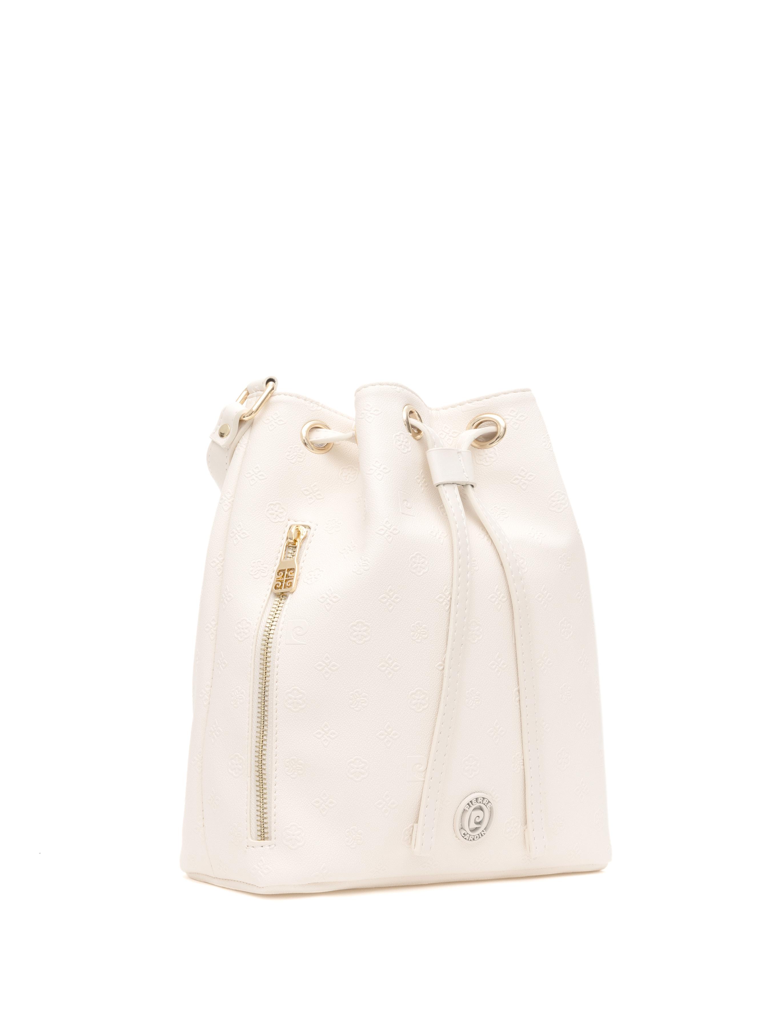 Ekru Büzgülü Çanta