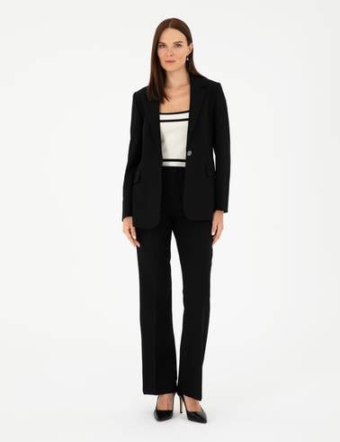 Siyah Slim Fit Ceket