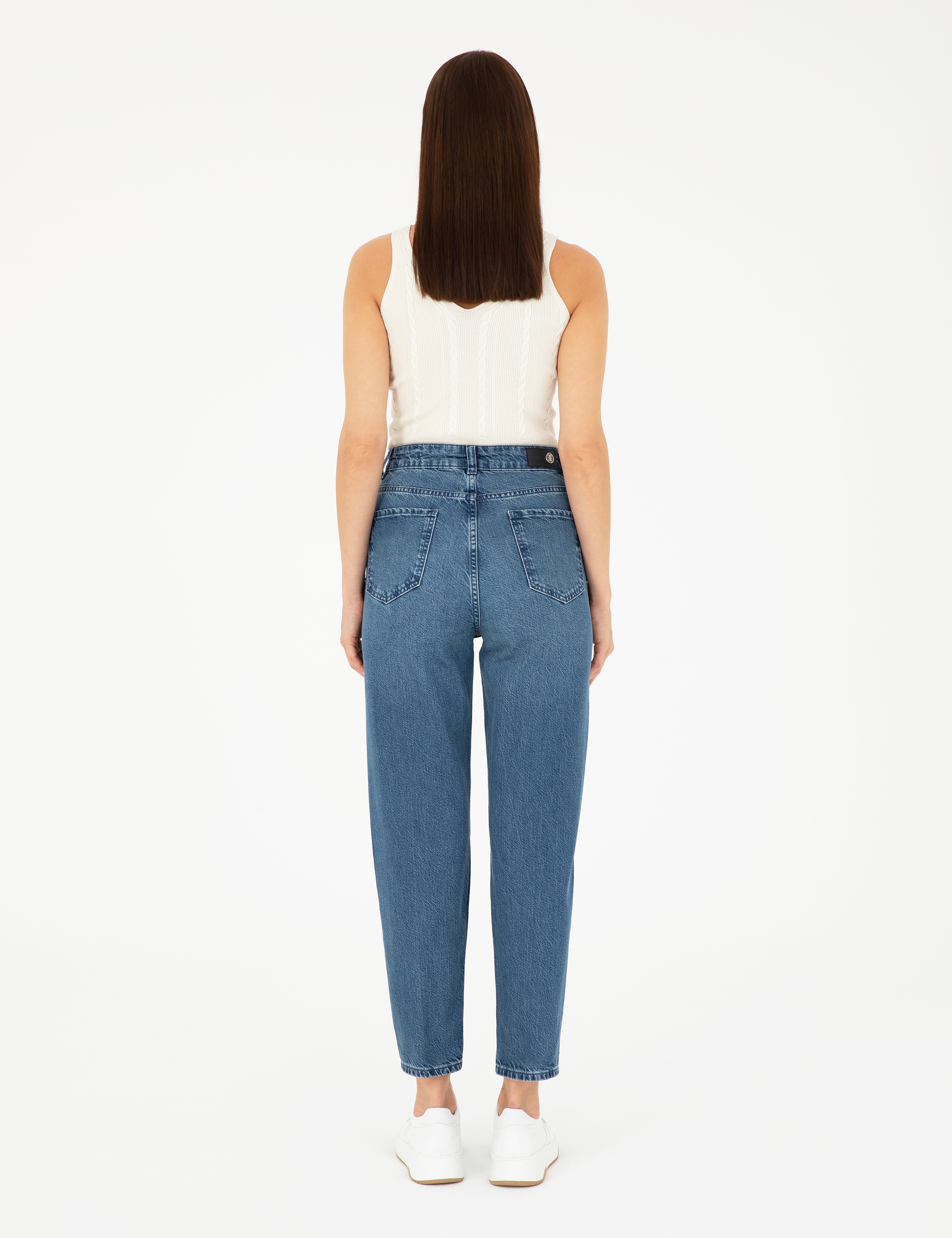 Mavi Mom High Waist Fit Jean Pantolon - Image 4