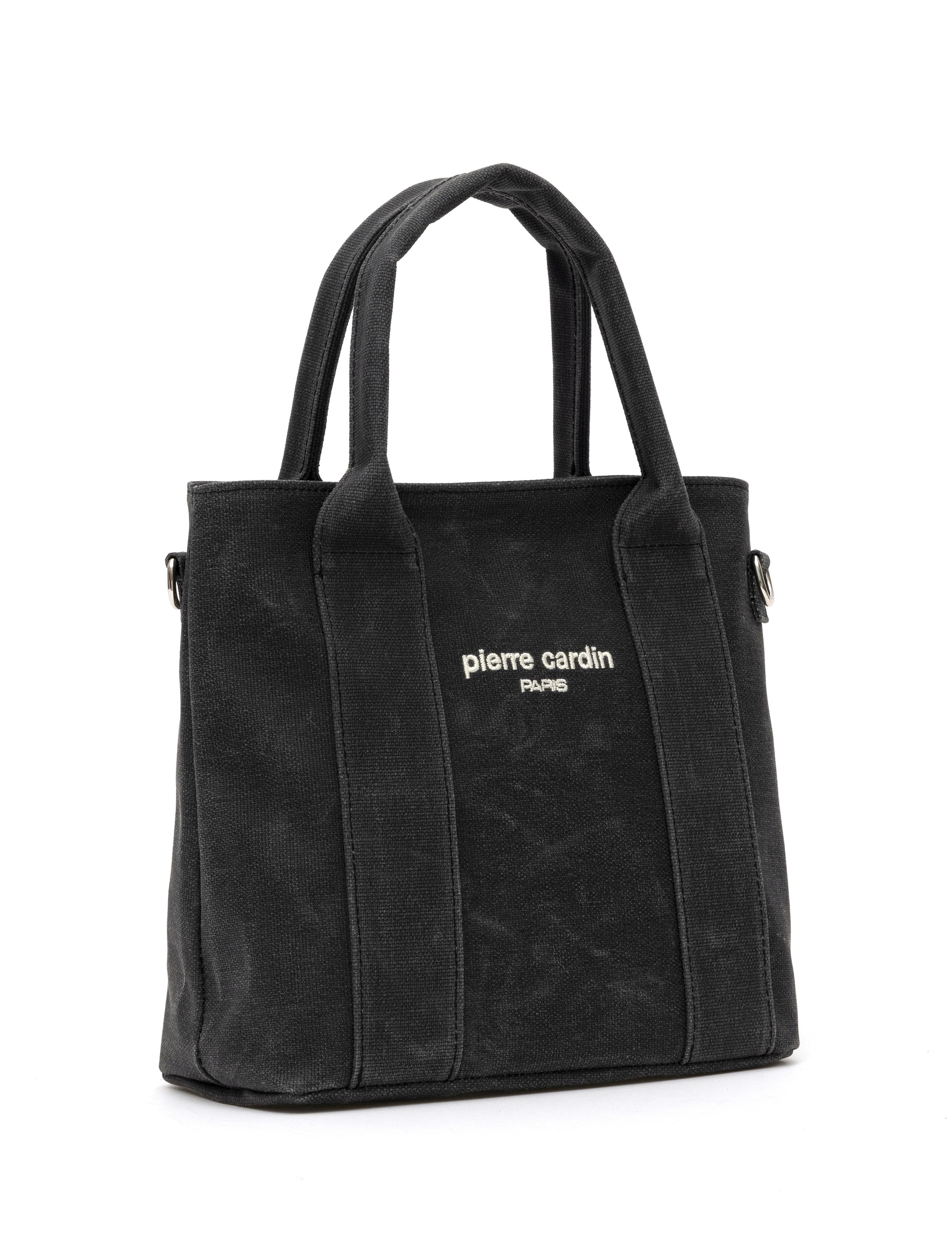 Siyah Kanvas Çantası