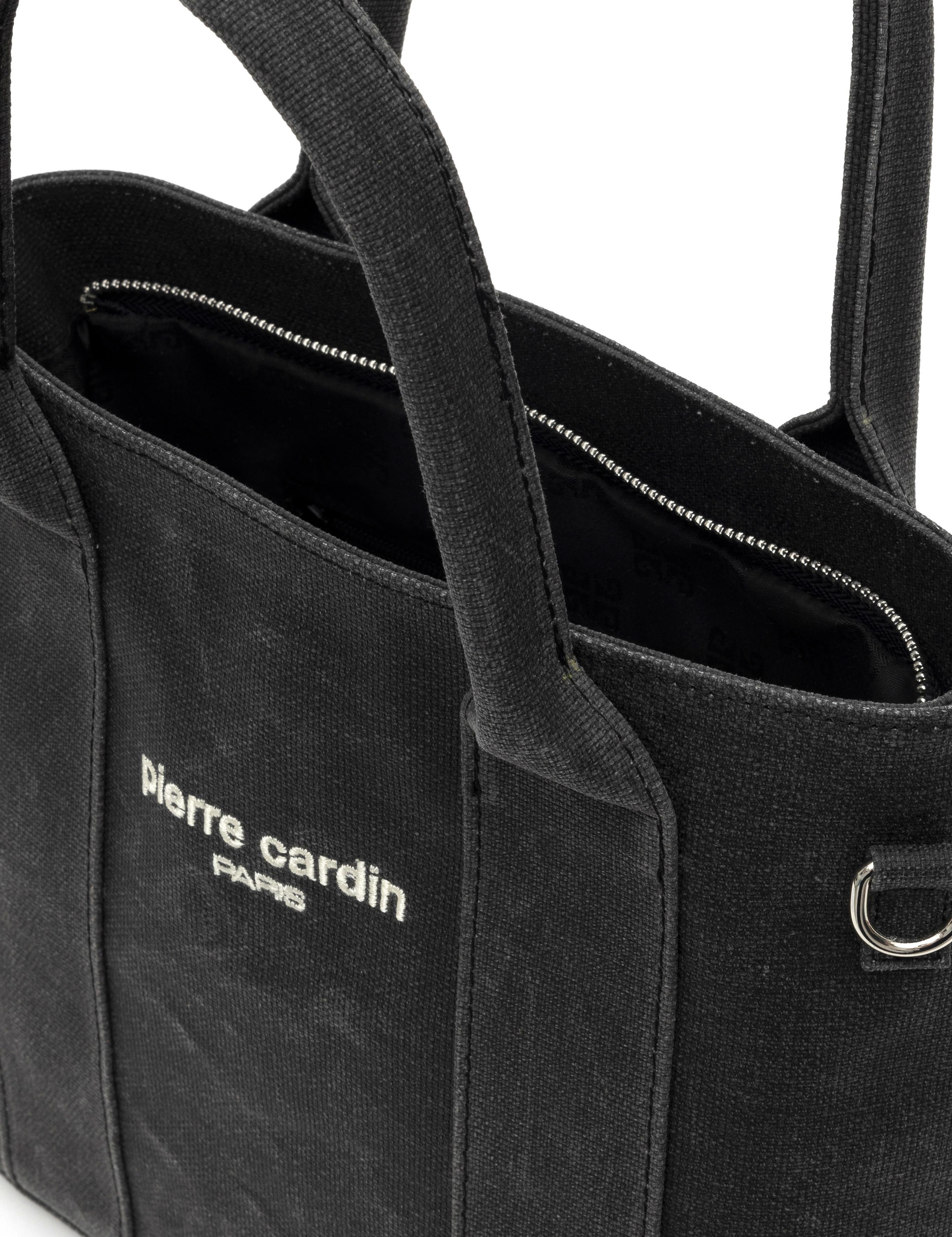 Siyah Kanvas Çantası