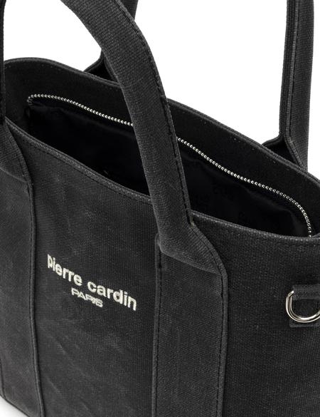 Siyah Kanvas Çantası - 50297748003