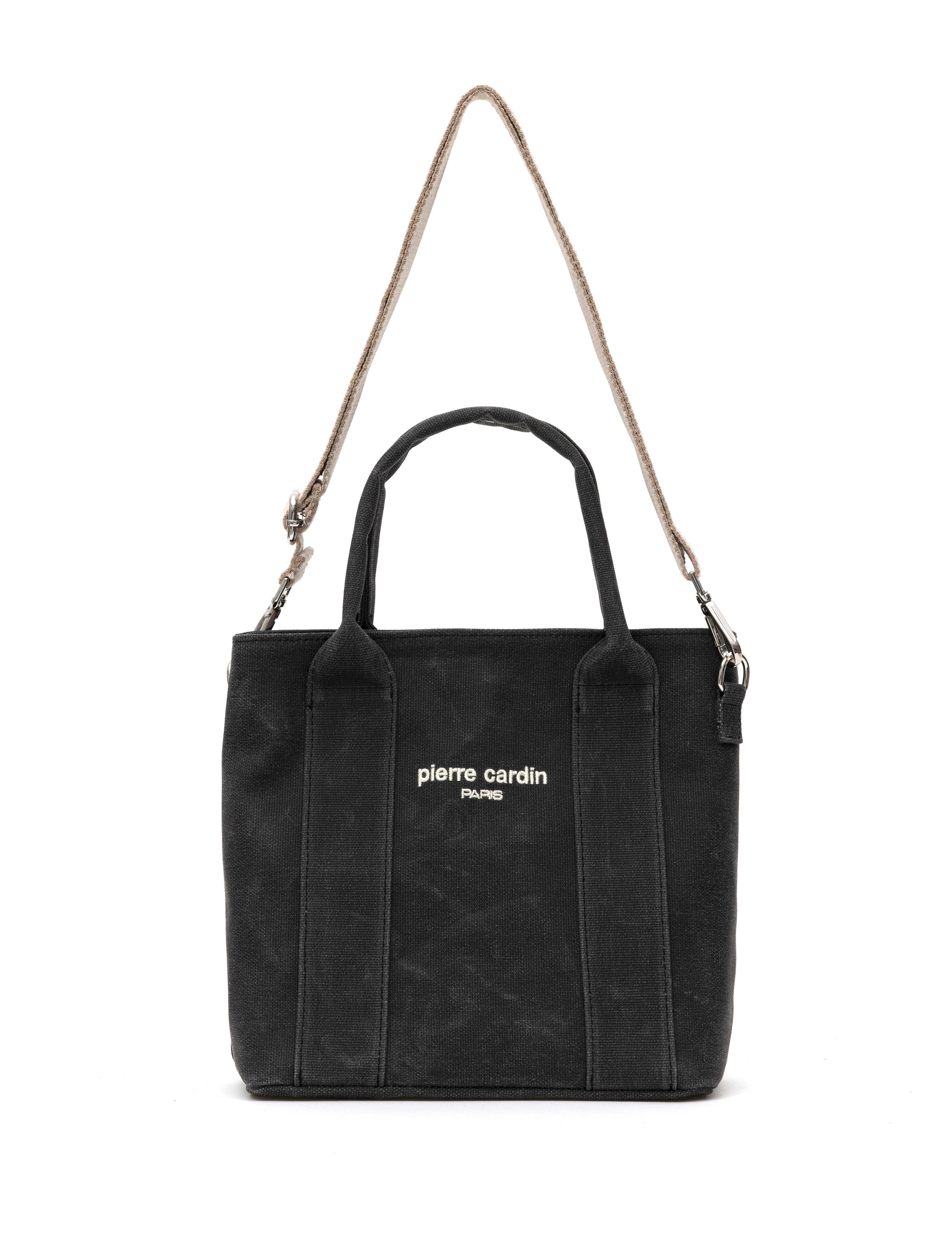 Siyah Kanvas Çantası