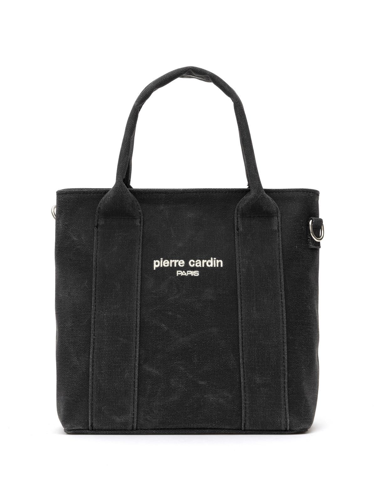 Siyah Kanvas Çantası - 50297748003