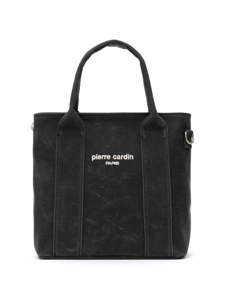 Siyah Kanvas Çantası - 50297748003