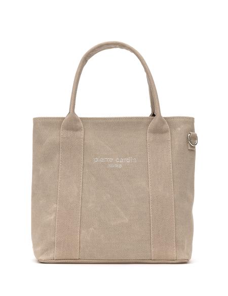 Bej Kanvas Çantası - 50297748004