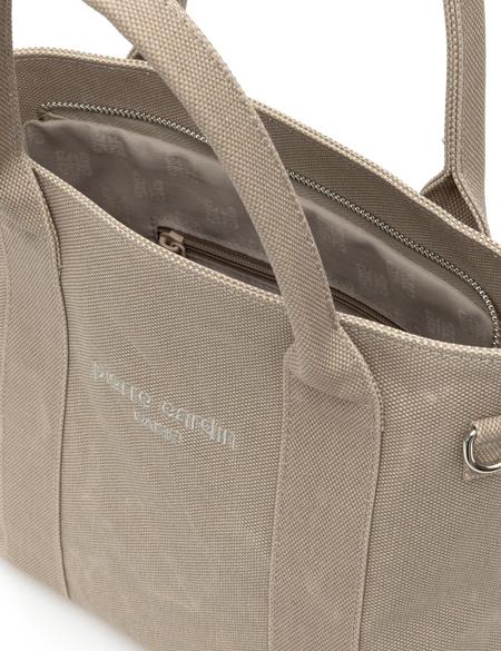 Bej Kanvas Çantası - 50297748004