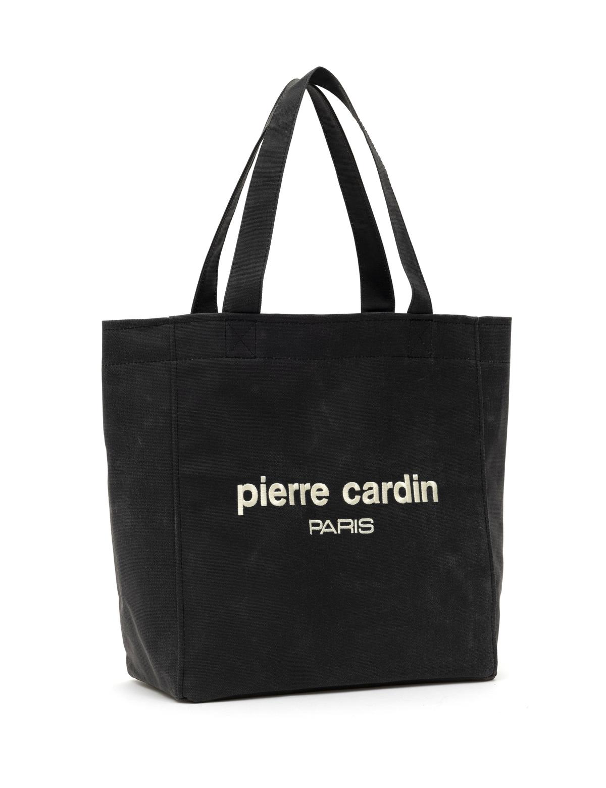 Siyah Kanvas Çantası - 50297749003