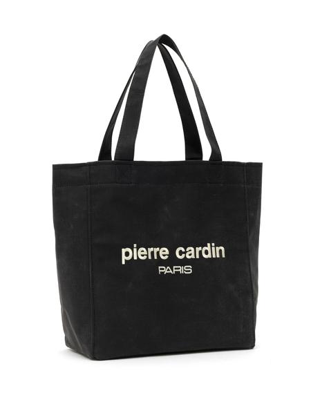 Siyah Kanvas Çantası - 50297749003