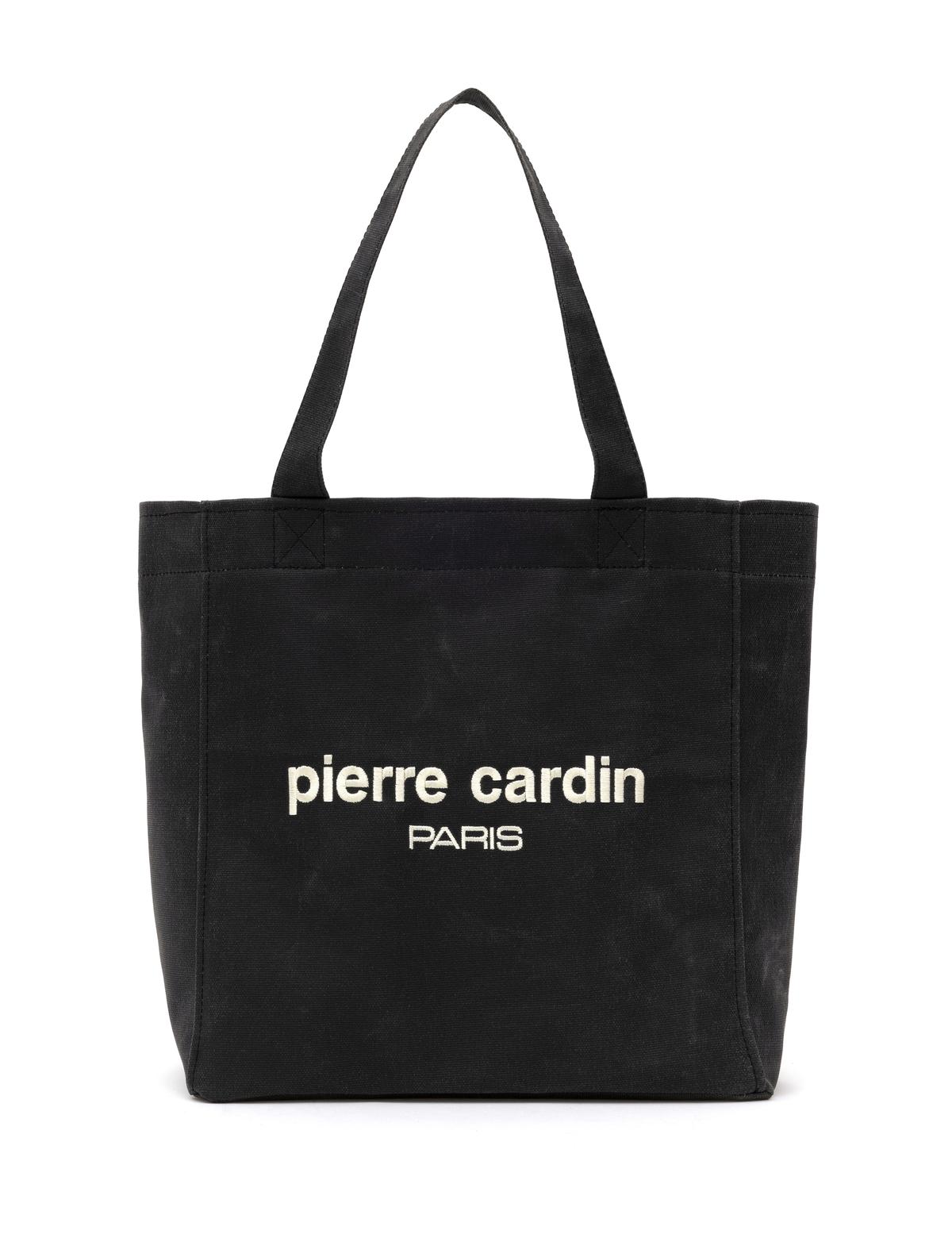 Siyah Kanvas Çantası - 50297749003