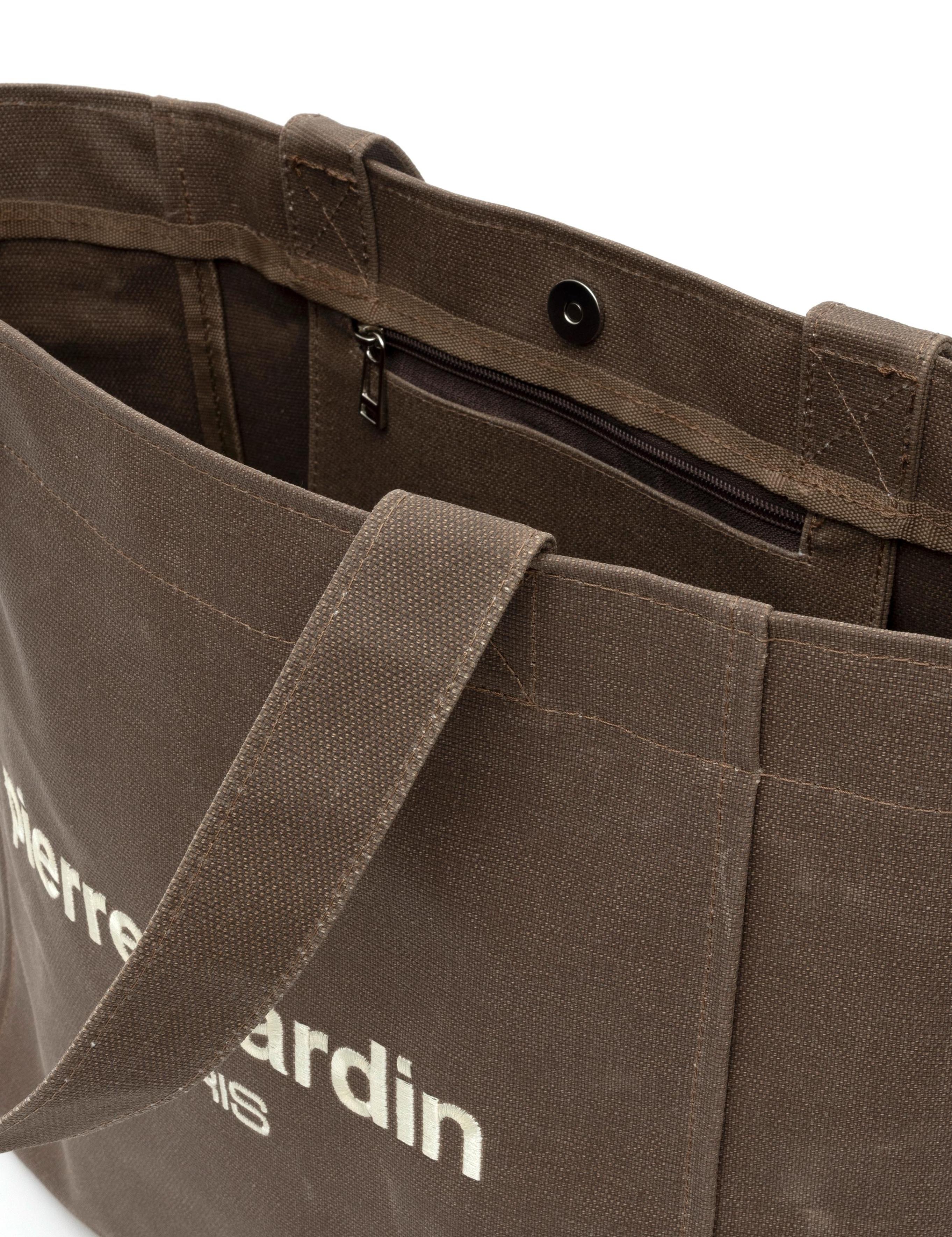 Kahverengi Kanvas Çantası