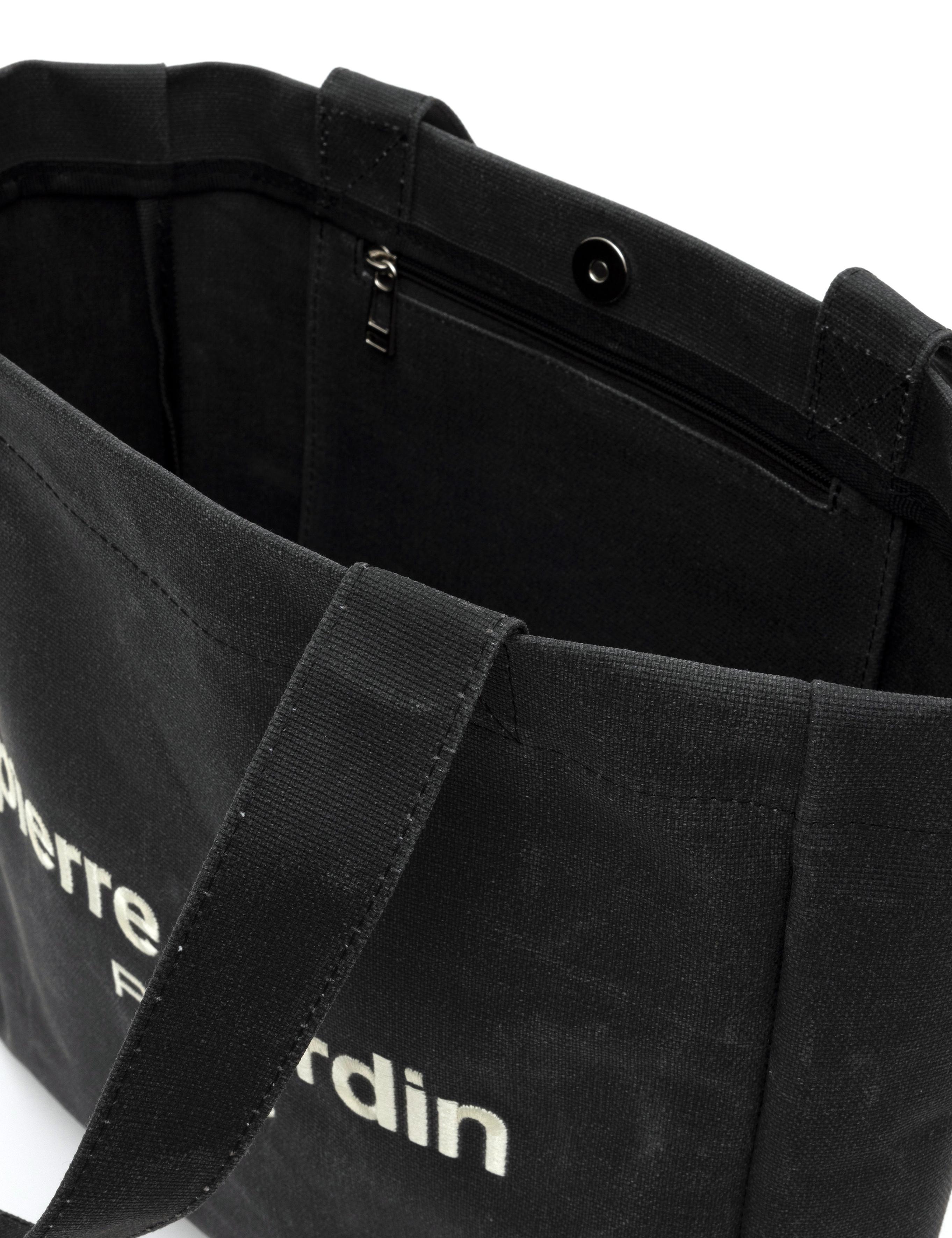 Siyah Kanvas Çantası