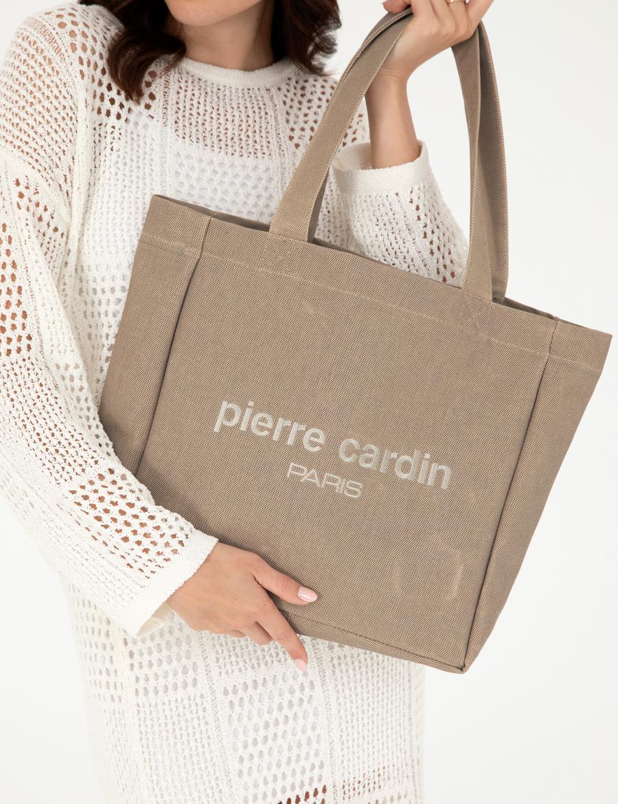 Bej Kanvas Çantası