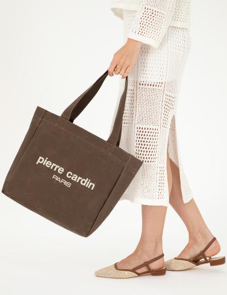 Kahverengi Kanvas Çantası - 50297750005