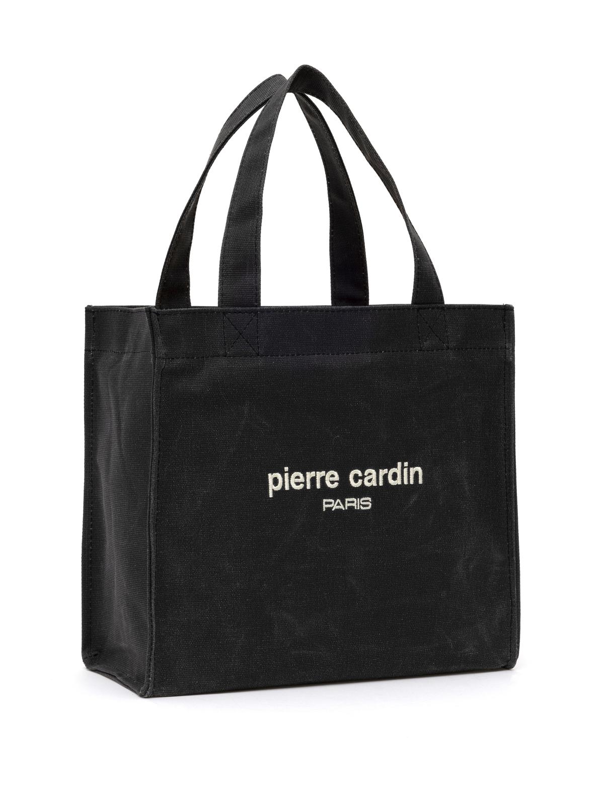 Siyah Kanvas Çantası - 50297751003