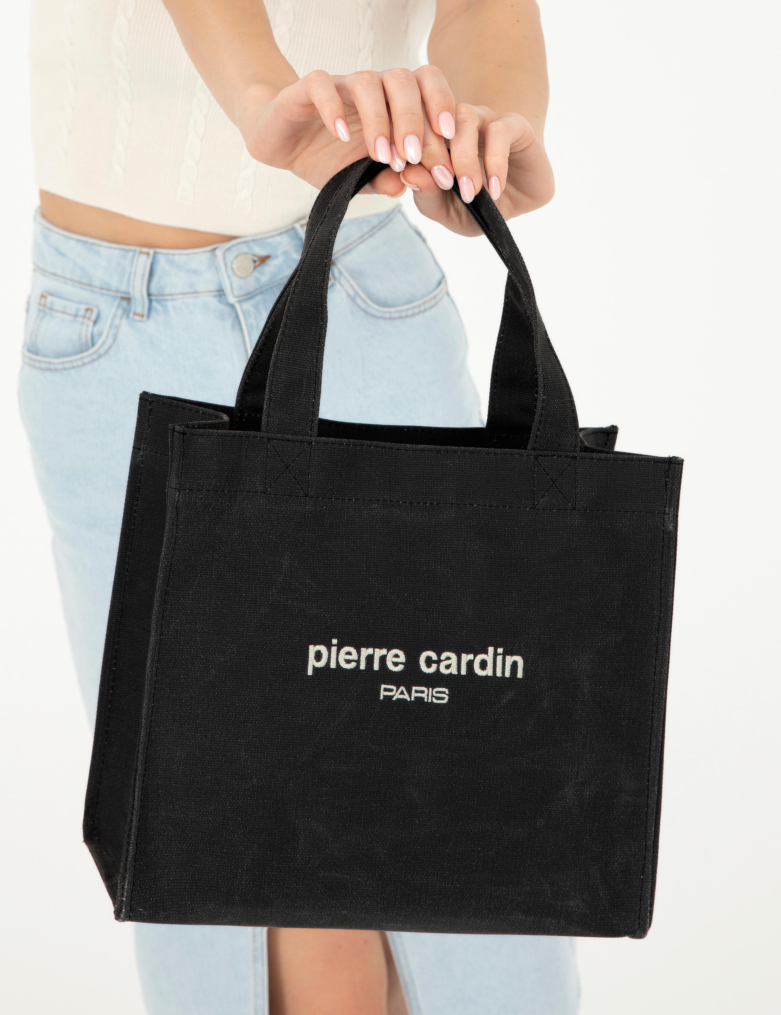 Siyah Kanvas Çantası