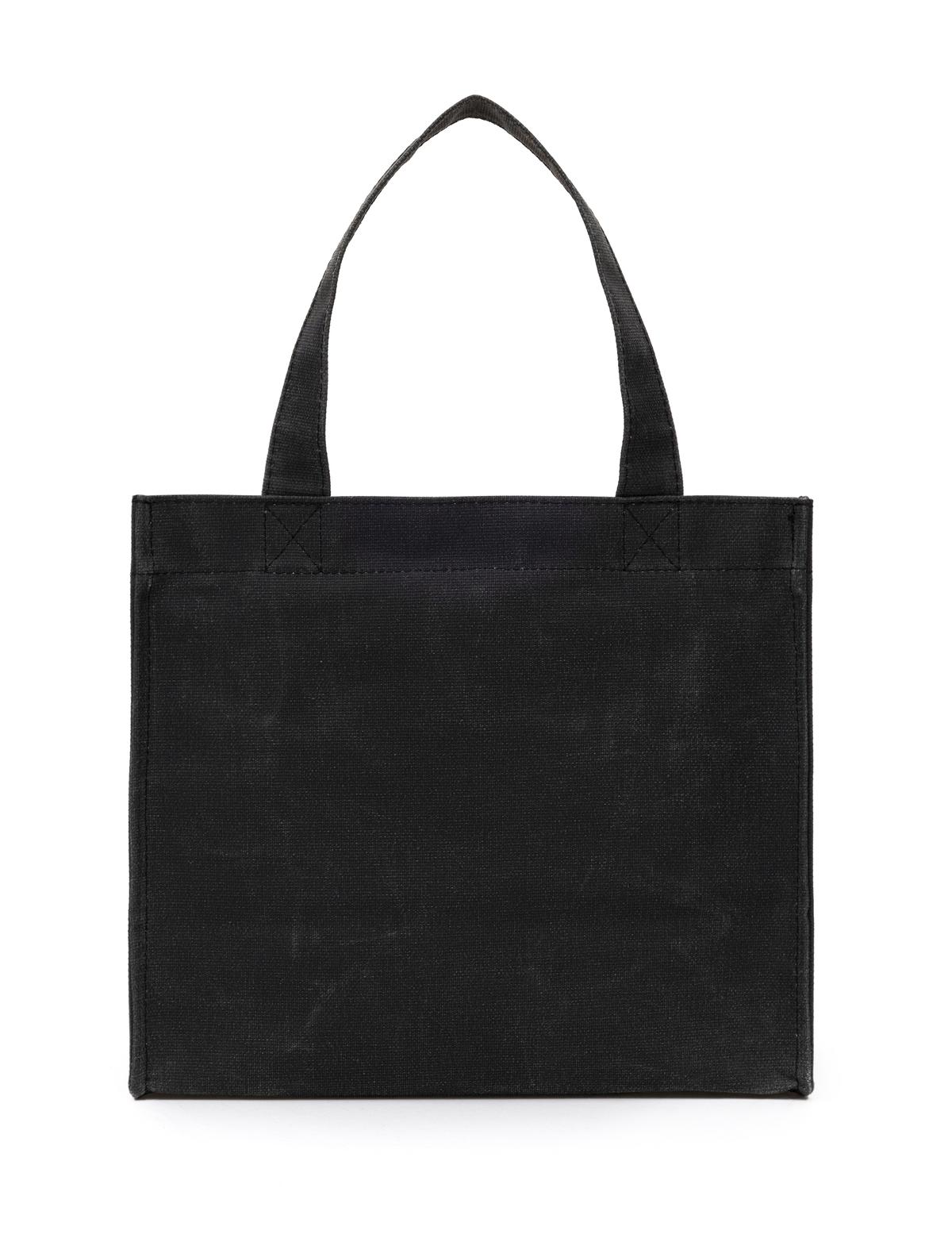 Siyah Kanvas Çantası - 50297751003