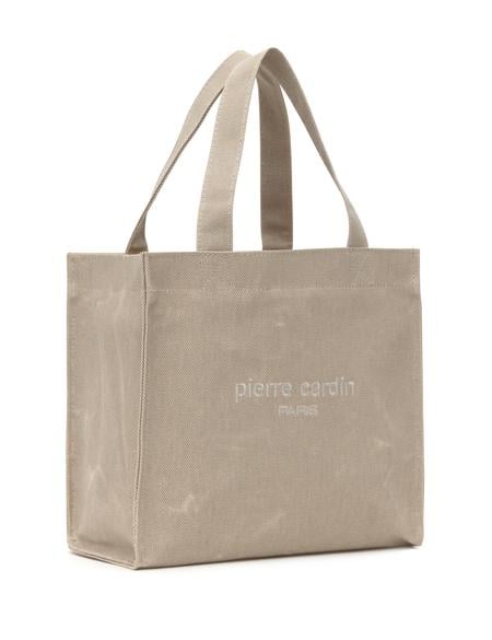 Bej Kanvas Çantası - 50297751004