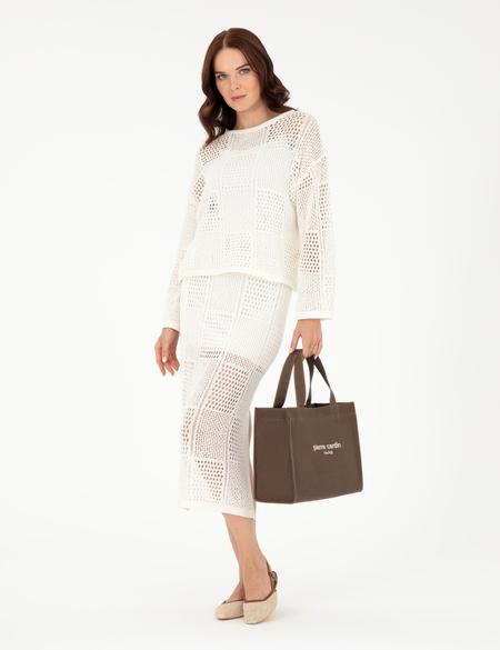 Kahverengi Kanvas Çantası - 50297751005