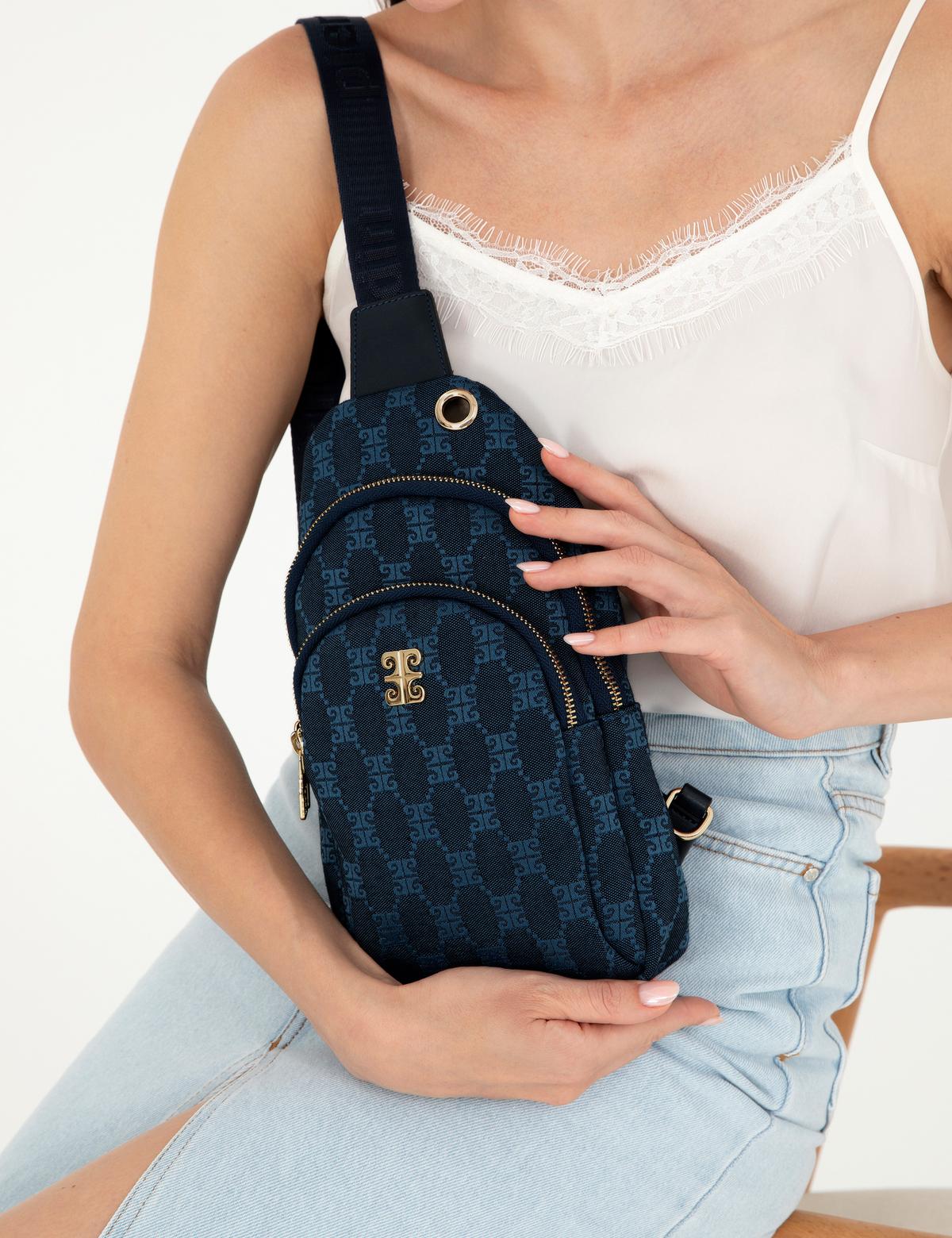 Denim Çapraz Çanta - 50297795002