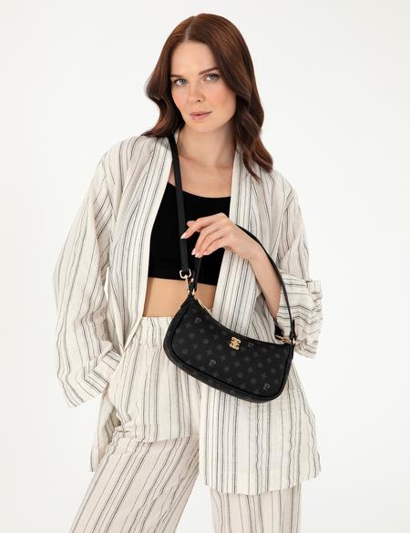 Siyah Omuz Çantası - 50297812002