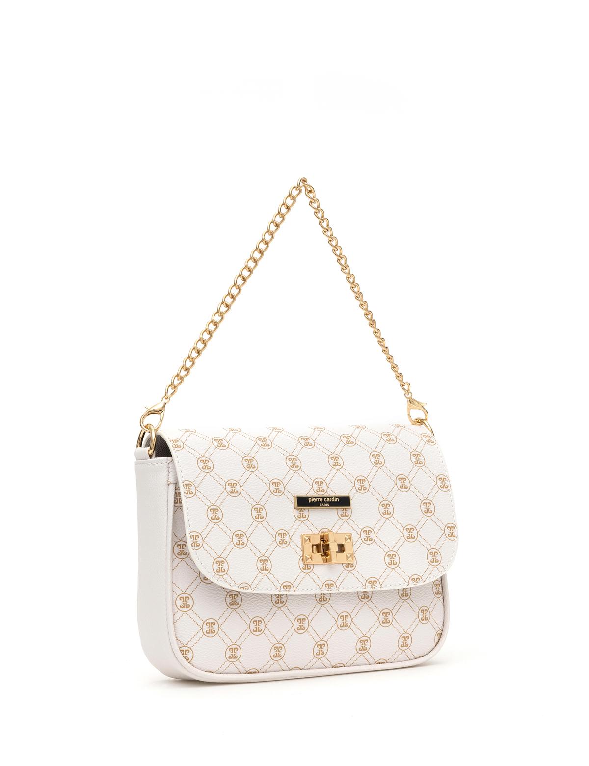 Krem Çapraz Çanta - 50288203002