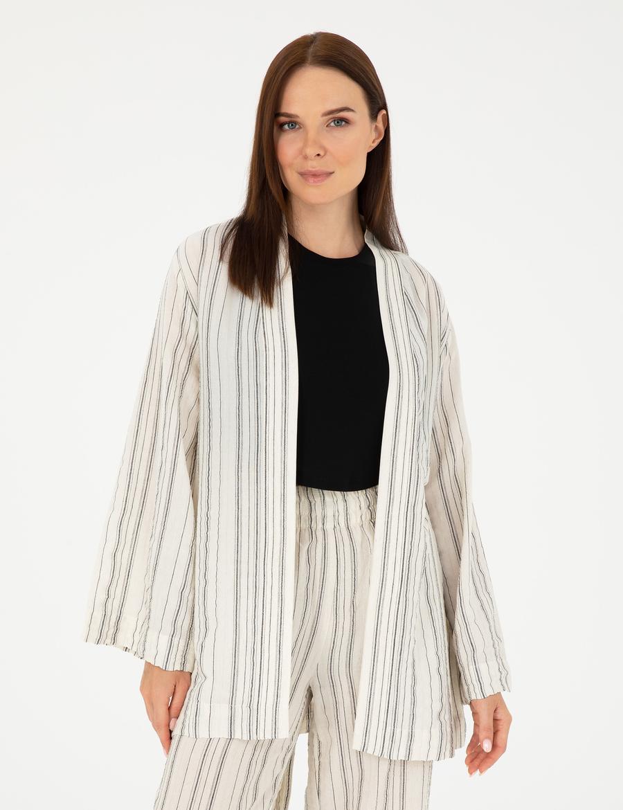 Ekru Comfort Fit Tunik