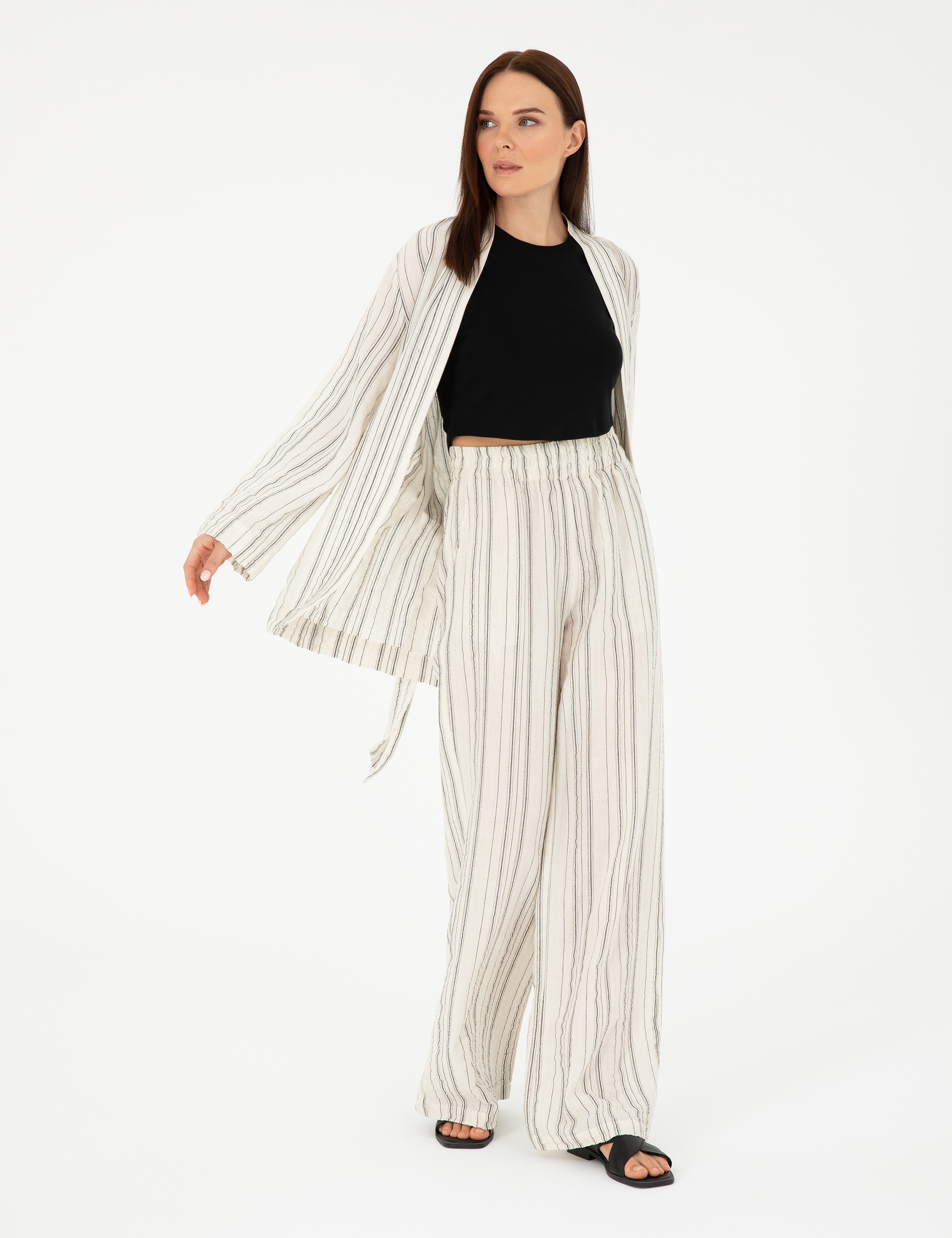 Ekru Comfort Fit Tunik - Image 4
