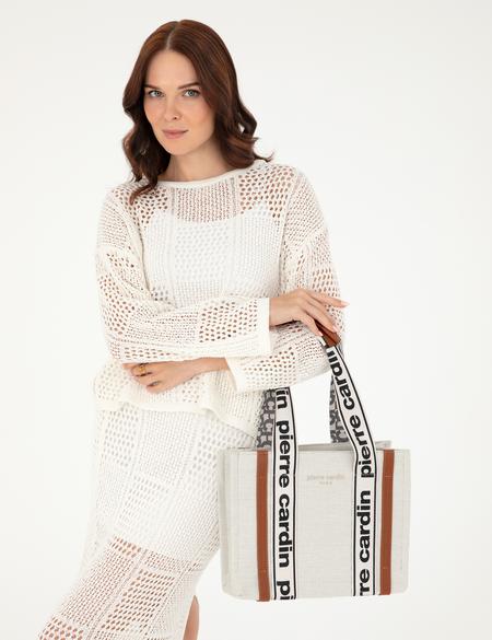 Krem EL Çantası - 50285289002