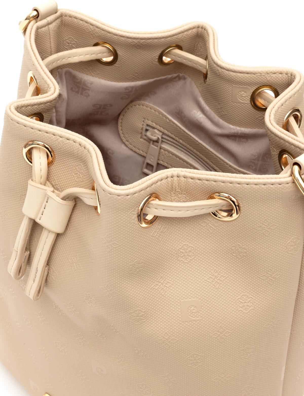 Bej Büzgülü Çantası - 50279336005