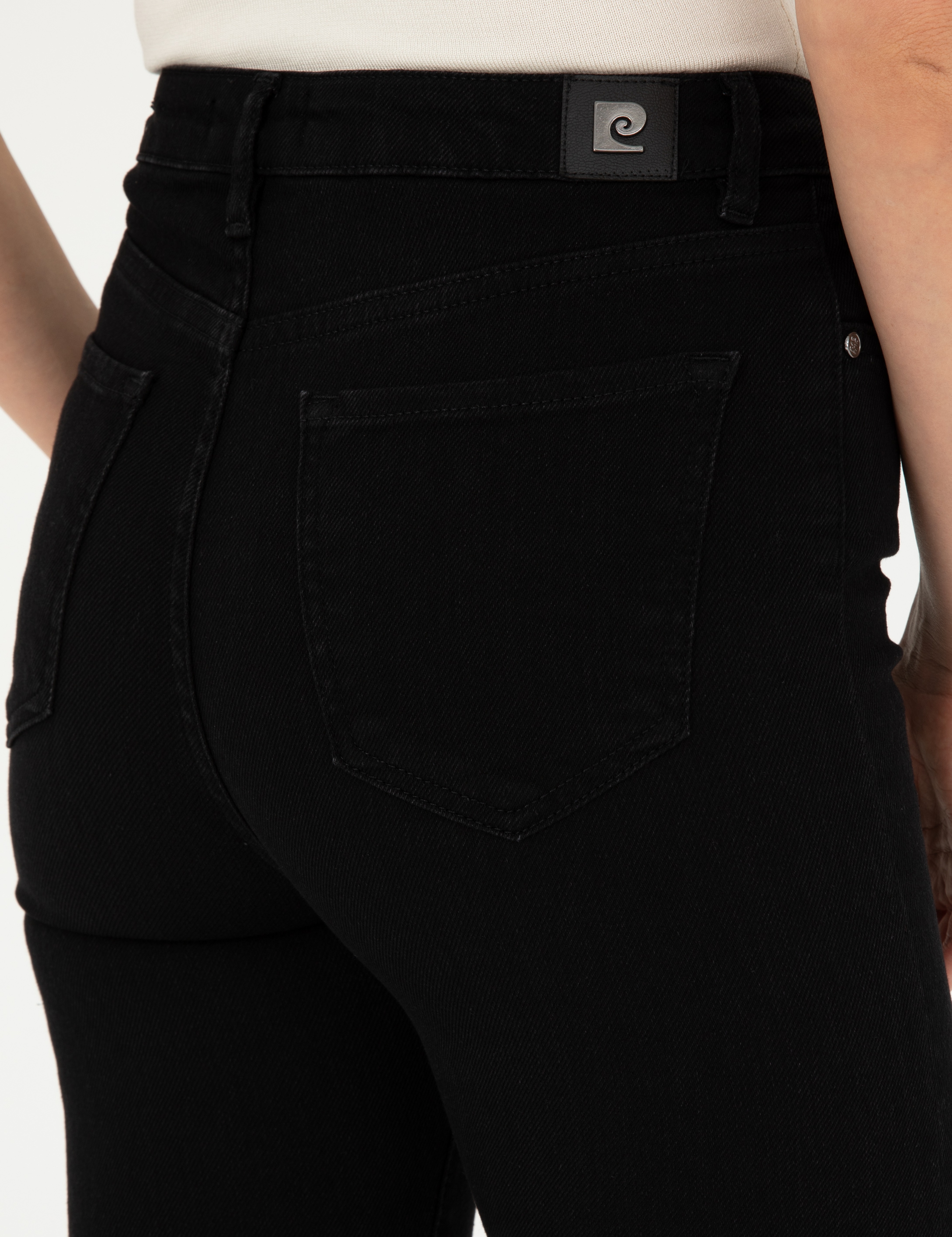 Siyah Skinny Fit Jean Pantolon - Image 6