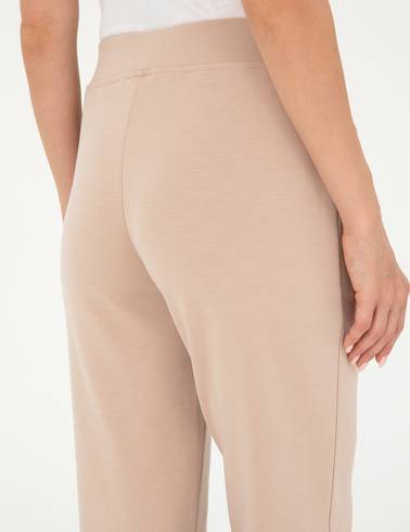 Bej Regular Fit Eşofman Altı