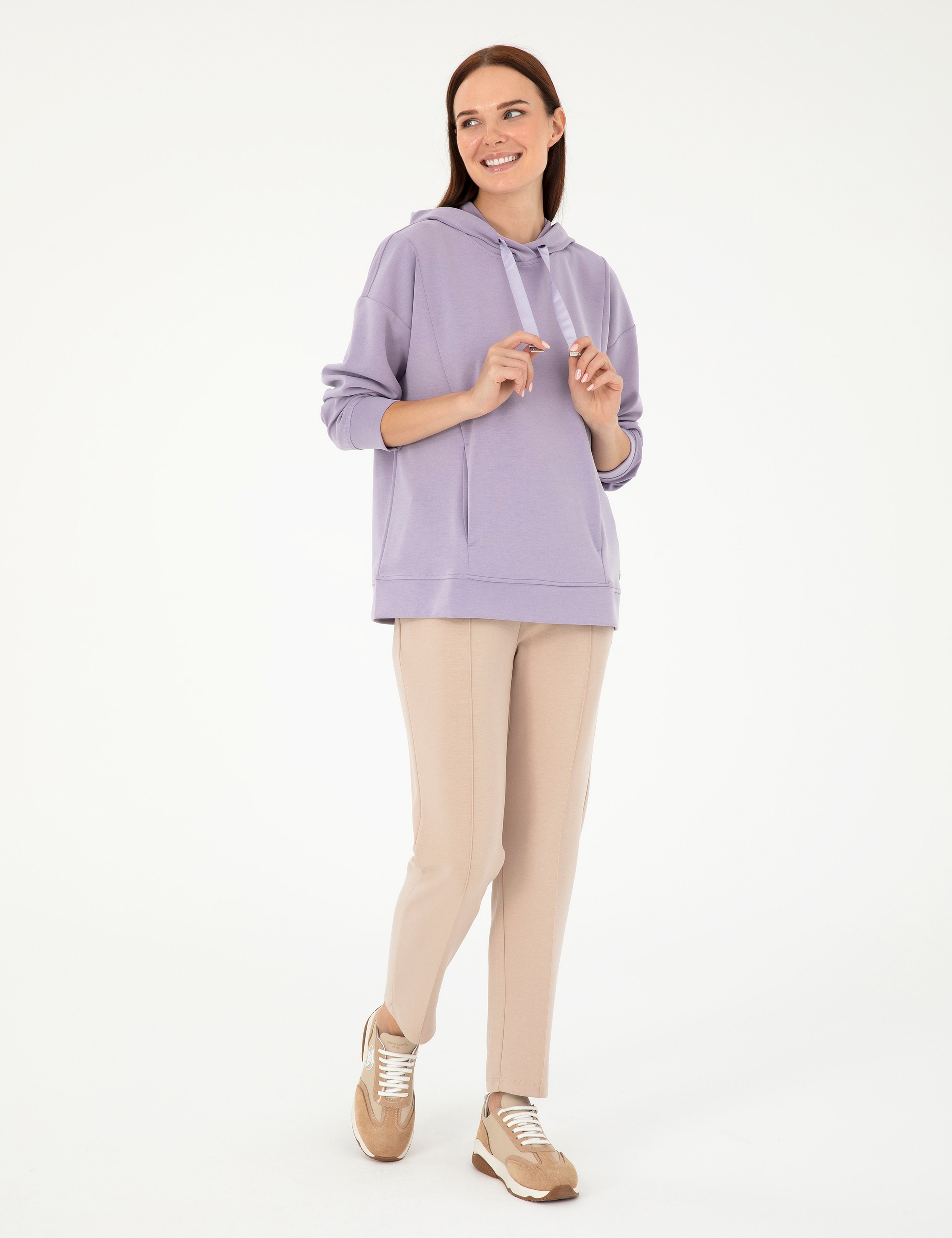 Bej Regular Fit Eşofman Altı - Image 1