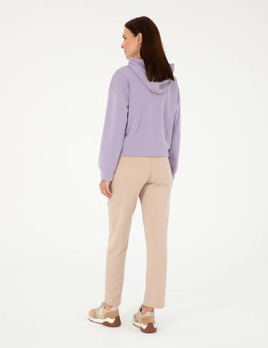 Bej Regular Fit Eşofman Altı