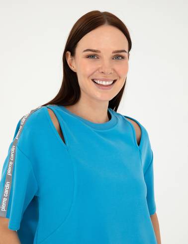 Mavi Comfort Fit Crop Modal Kumaş Sweatshirt