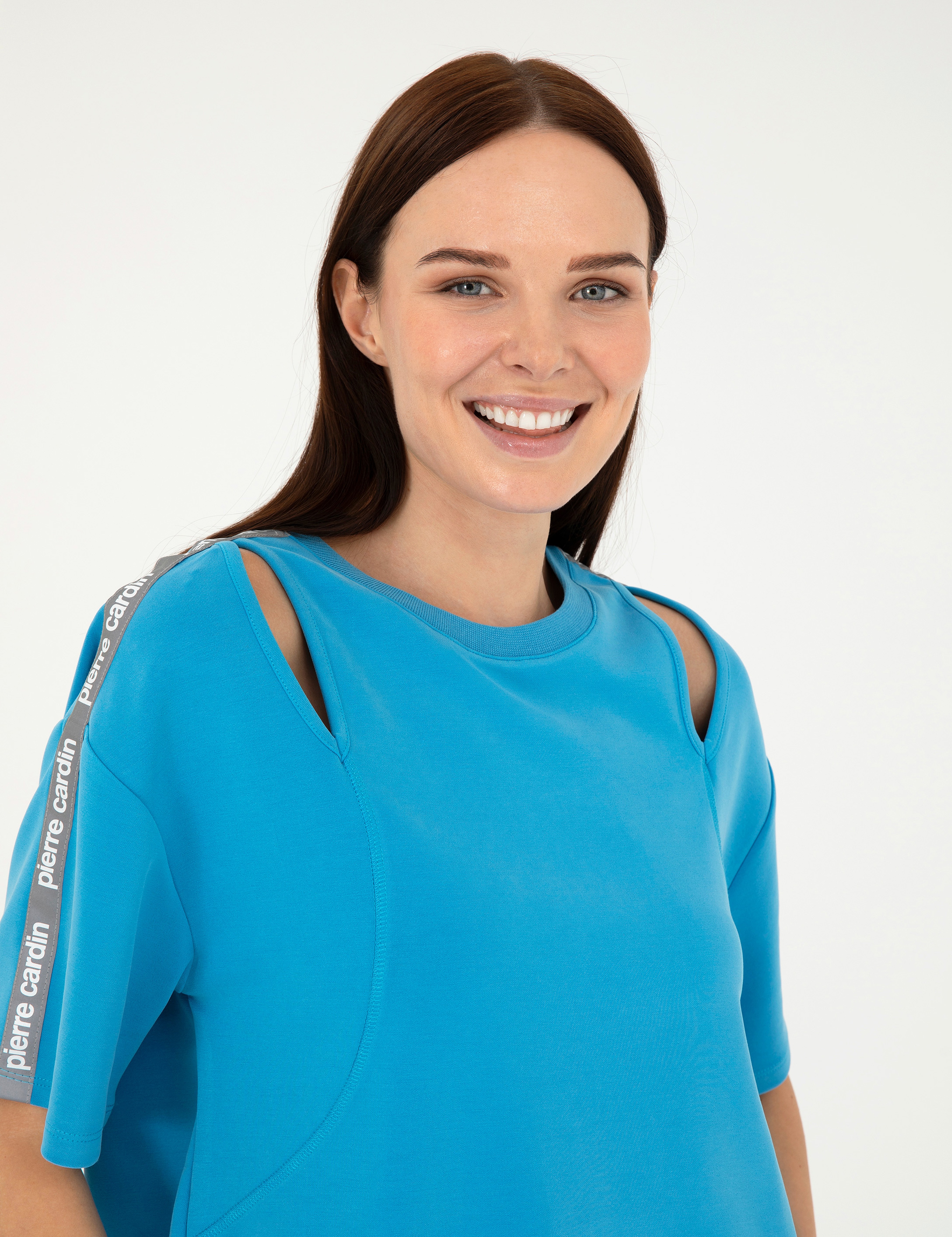 Mavi Comfort Fit Crop Modal Kumaş Sweatshirt - Image 2