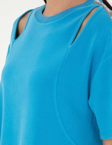 Mavi Comfort Fit Crop Modal Kumaş Sweatshirt