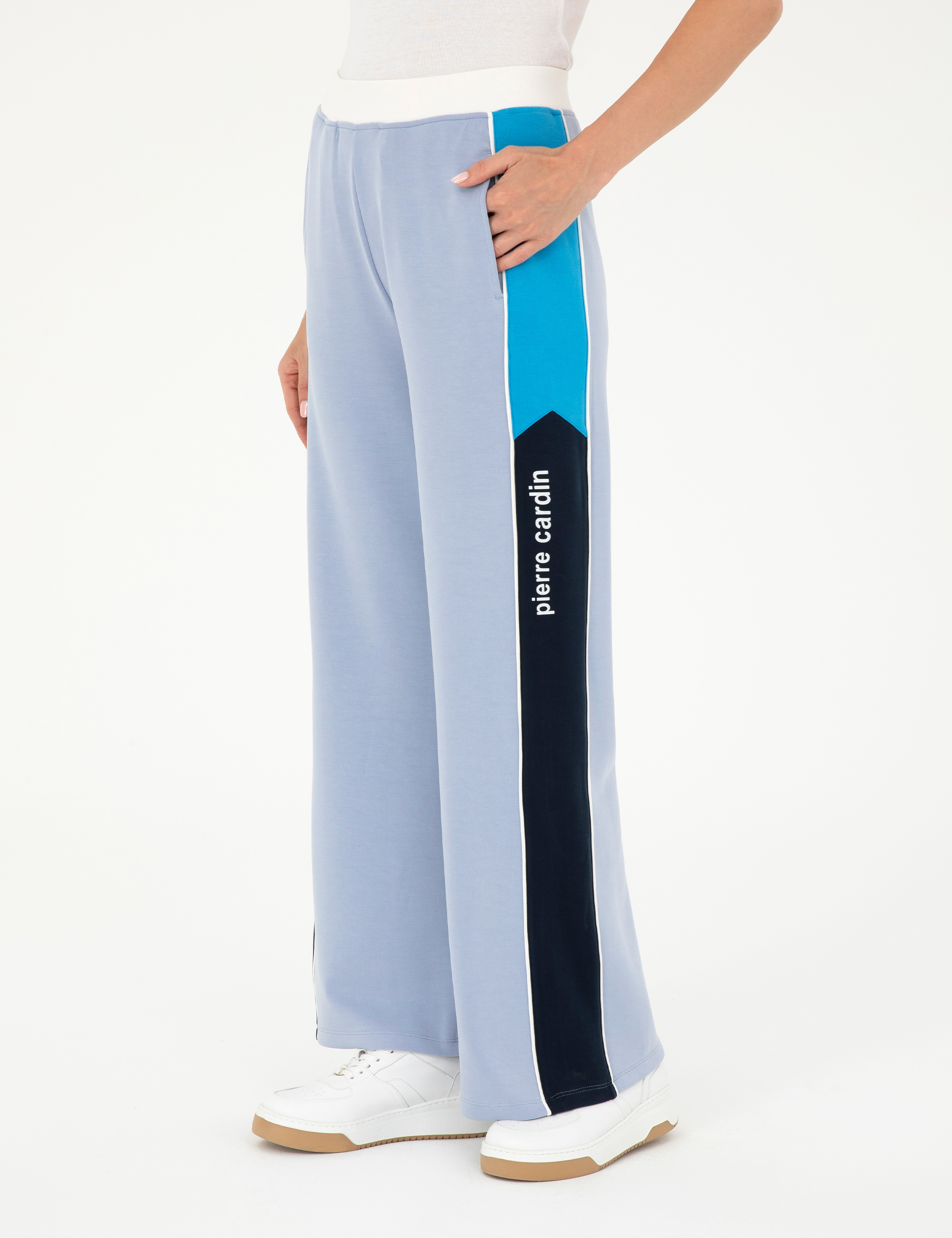 Mavi Flare Fit Eşofman Altı - Image 2