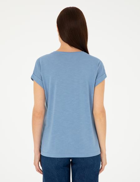 İndigo Regular Fit Cepli Tişört - 50283449012