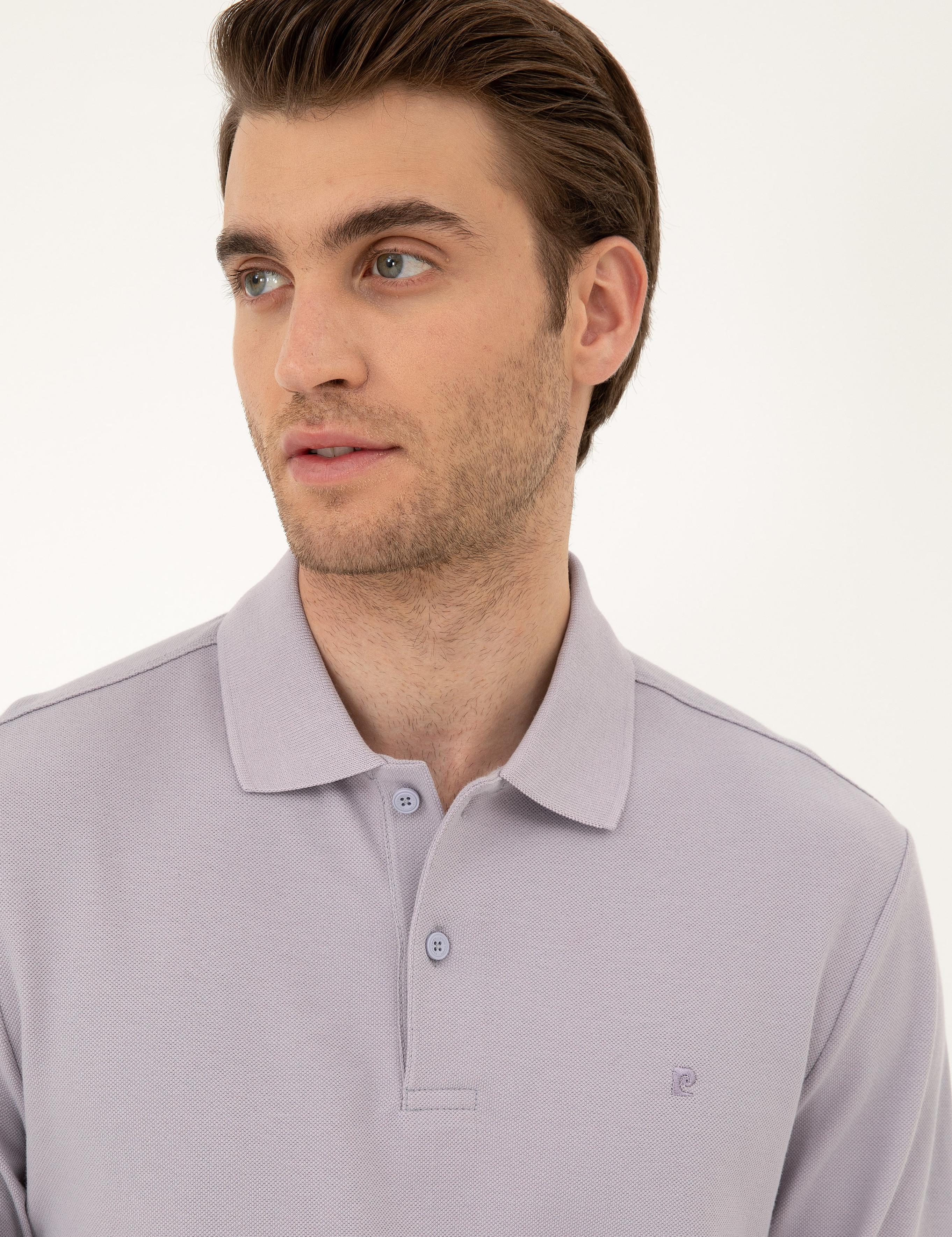 Lila Slim Fit Basic Sweatshirt