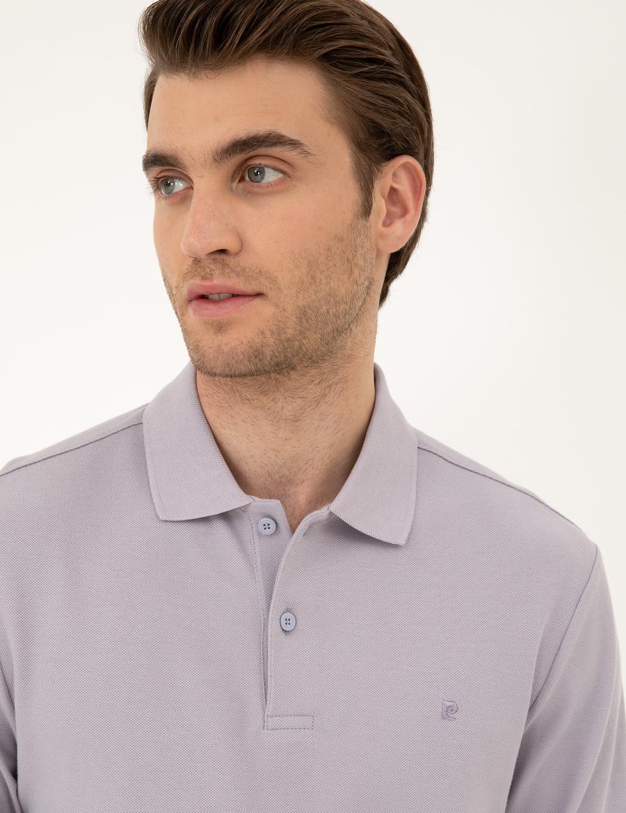 Lila Slim Fit Basic Sweatshirt