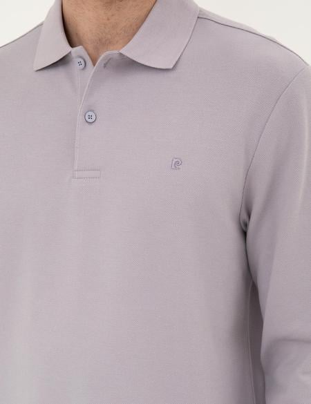 Lila Slim Fit Basic Sweatshirt - 50294438044