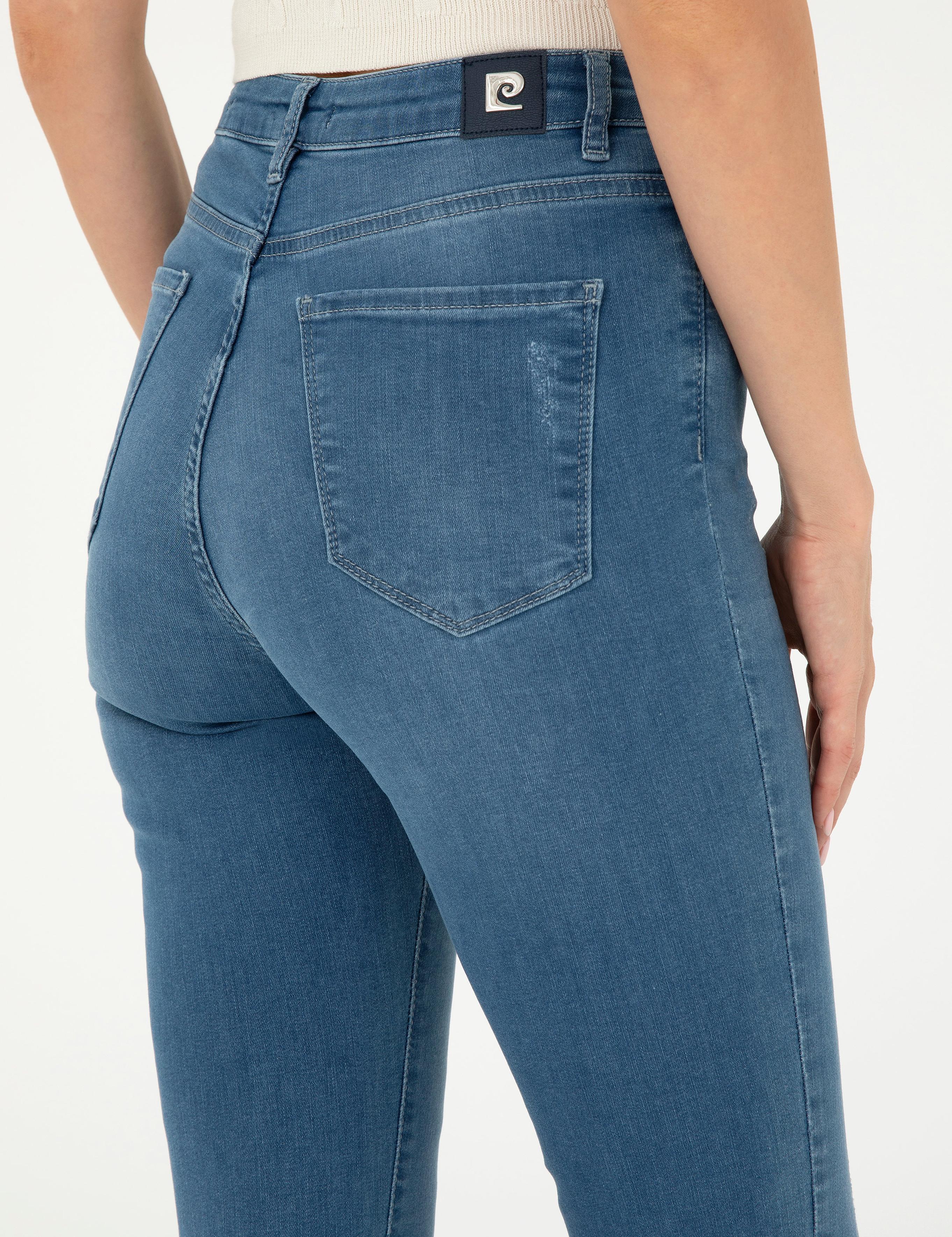 Açık Mavi Slim Fit Jean Pantolon