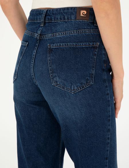 Koyu İndigo Jean Pantolon - 50262574011