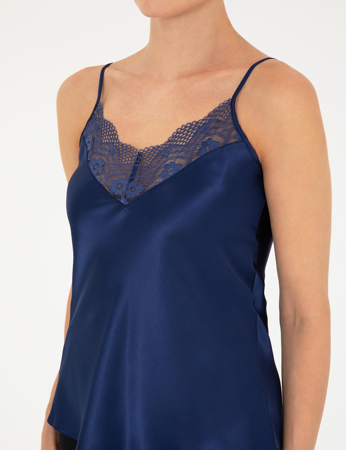 Lacivert Bluz - 50215283001