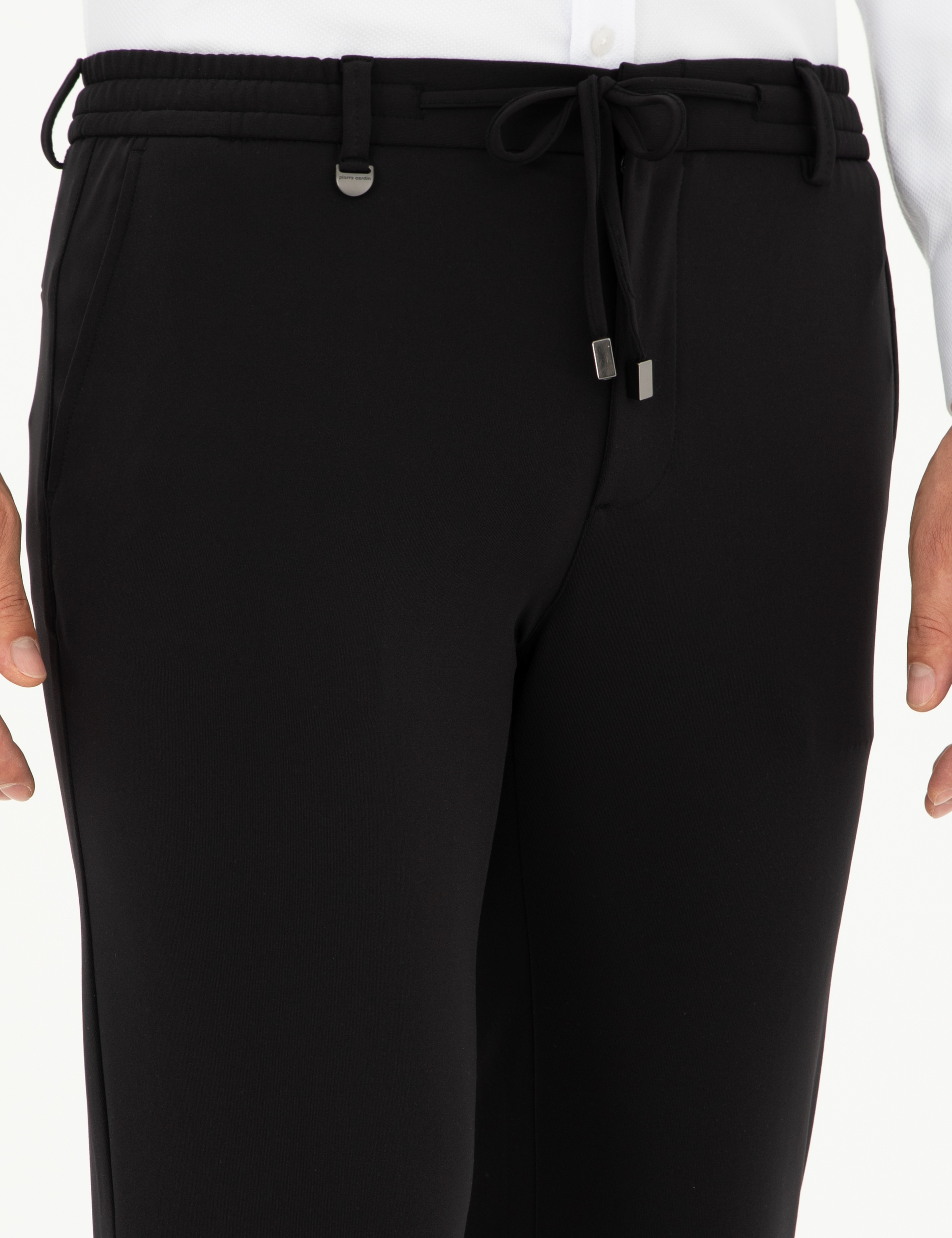 Siyah Klasik Jogger Pantolon